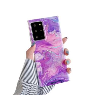 Imagem de Capa de mármore gradiente arco-íris para samsung s22 s23 ultra s21 plus s 23 s20 fe a52 a52s a53 5g capa de silicone macio, 3, para s23