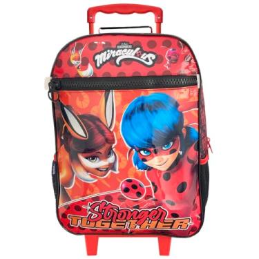 Imagem de Mochila Infantil Com Rodinha, Dermiwil, Miraculous Easy, G