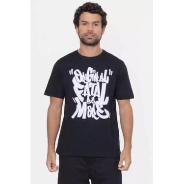 Imagem de Camiseta Fatal Surf Regular Logo Sil Cotton Original Be More