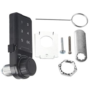 Imagem de Fechadura Digital para Armário, Fechadura Eletrônica para Armário, Teclado Sensível Ao Toque, Senha, Fechadura de Acesso, Segurança Eletrônica Digital, Armário Codificado