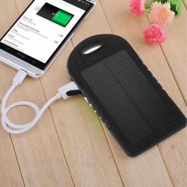 Imagem de Carregador 38.000mah Placa Solar Power Bank Mini Powerbank - Home Good