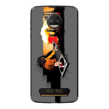 Imagem de Capa Adesivo Skin264 Verso Para Motorola Moto Z2 Force 2017 - KawaSkin