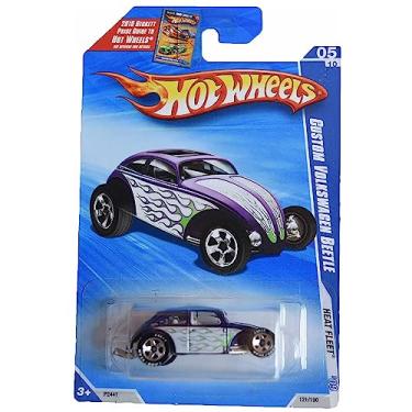 Imagem de Hot Wheels Custom Volkswagen Beetle, Heat Fleet '09 5/10 [Purple] Good Year Tire 121/190
