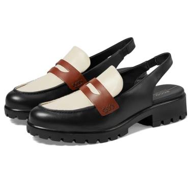 Imagem de ECCO Mocassim feminino Modtray Sling Back Penny, Céu noturno/calcário/vison, 5-5.5