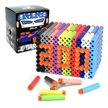 Imagem de EKIND 200 peças de refil de dardos de sucção compatível com armas Nerf Elite (10 unidades)