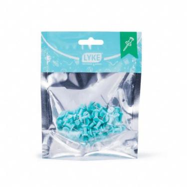 Imagem de Alfinete Taça Colorido 50 Unidades LYKE, Verde Pastel