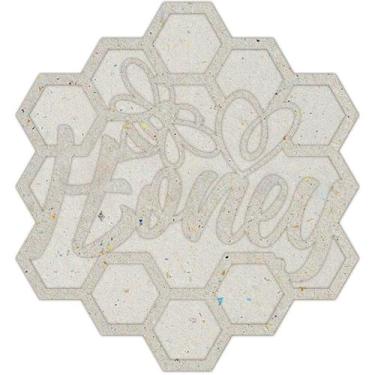 Imagem de Shaker Box Sbl-002 Coleção Doce Momentos Favo 10x10cm Litoarte