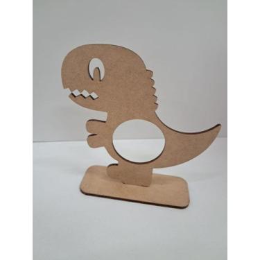 Imagem de Kit 30 peças porta bombom dinossauro em MDF - Sem Marca