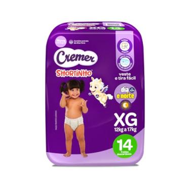 Imagem de Fralda Cremer Shortinho Jumbinho XG 14 Unidades