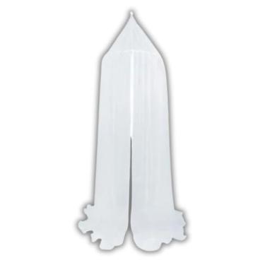 Imagem de Tela Mosquiteiro de Teto para Berço Cama Casal ou Solteiro Proteção Contra Insetos Fácil de Instalar e Transportar Segurança para Família Durma Tranquilo