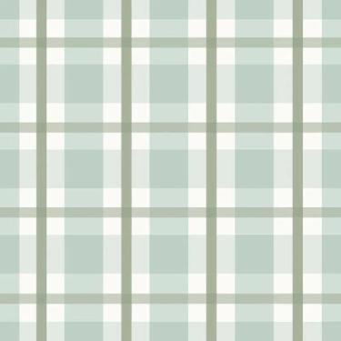 Imagem de Papel de Parede Vinílico Xadrez quadros menta revoada 4449 53x1000 - B