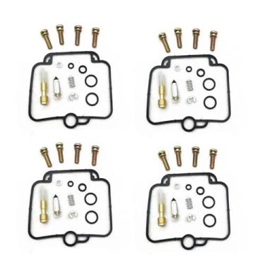 Imagem de Kit de reparo de carburador de motocicleta parafuso de ar de junta de válvula de agulha para DR750 DR800 Big GSX1100 DR250SE DR350 GS500E GSX600