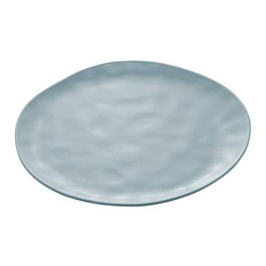 Imagem de Prato Raso de Cerâmica Organic Cinza 26 cm - Wolff