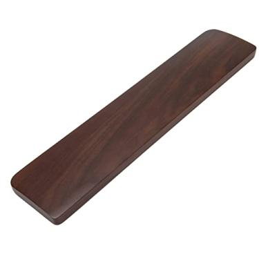 Imagem de aqxreight Teclado Rest Pad Slip Slip Fadiga Alívio de Madeira Pad para Os Jogadores Programadores Trabalhadores Editores 6 Key 300mmx80mmx18mm/11.81x3.14x0.7in Em Horas de digitação. Teclado (61