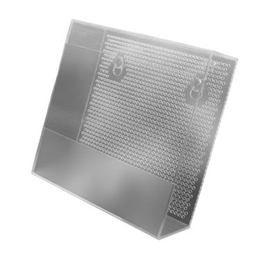 Imagem de Ｂｅｓｇａ Alimentador de répteis de acrílico com ventosas, acessórios para aquário, caixa de alimentação transparente para lagarto, montada na parede, Grande