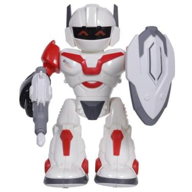 Imagem de Brinquedo Robô Dominador Movimento Luz Led - Futuro