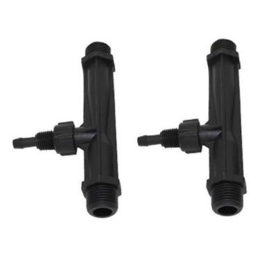 Imagem de Kit 2x Venturi 3/4 Pol Para Fertilizante, Ozônio, Aeração - CDRIP