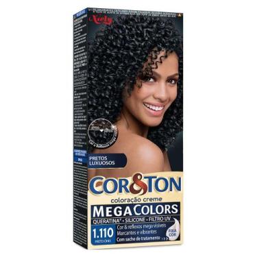 Imagem de Coloração Niely Cor&Ton - Tons Escuros - Cor e Ton, 1.110 Preto Onix