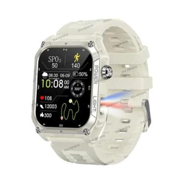 Imagem de Relógio Inteligente Militar Masculino Com GPS De Dupla Banda, À Prova 