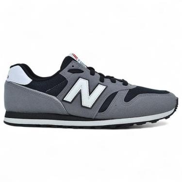 Imagem de Tenis New Balance 373v2 Masculino Nb Casual Macio, Grafite, 41