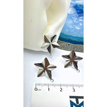 Imagem de Base de Brinco Aço Inox - 01 Par de Bases para Brincos - no-brand