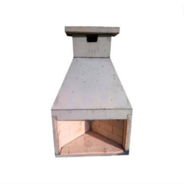 Imagem de Lareira De Canto 1,20M Completa