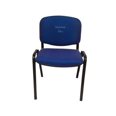 Imagem de Cadeira Prisma Iso Desmontável Estofado Recepção Igreja