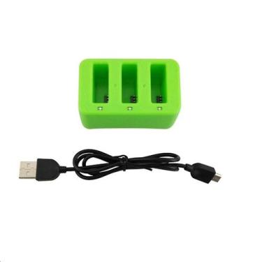 Imagem de 3 In1 Carregador de Bateria Hub Carregamento Rápido Inteligente Para D