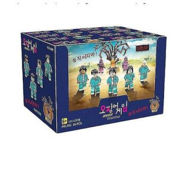 Imagem de Blocos de construção Squid Game 123 Wooden para crianças - Gloome Stor