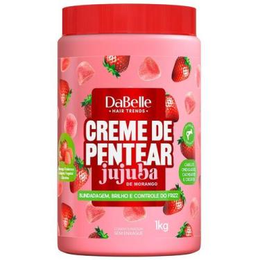 Imagem de Dabelle Creme de Pentear Jujuba Morango 1Kg