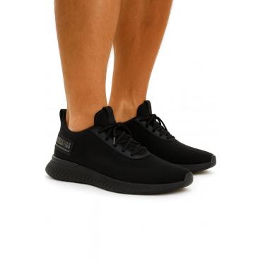 Imagem de Tênis Esportivo Masculino Para Academia De Corrida Caminhada Branco Leve Preto Macio-Masculino