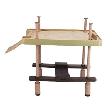 Imagem de Haofy Plataforma Durável para Banho de Sol de Tartaruga, Ilha Flutuante para Répteis - Perfeita para Pequenos Animais de Estimação Rastejantes, Decoração de Aquário