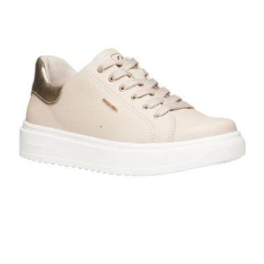 Imagem de Tênis Fem. Mia Casual Sola Alta Leve em Couro Pegada 211303-Feminino