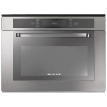 Imagem de Micro-ondas Brastemp 40L Inox de Embutir com Grill BMO40