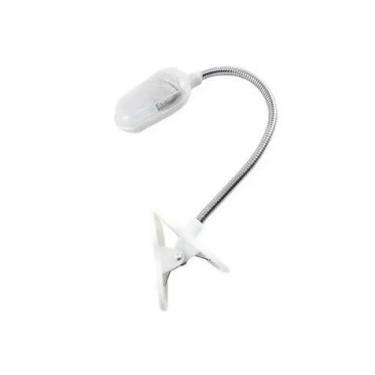 Imagem de Luz de Leitura para Livros com Prendedor, Luminária Flexível e Portátil