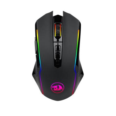 Imagem de Mouse Gamer Sem Fio Redragon Ranger Lite - RGB - 8.000dpi - 9 Botões - USB-C ou 2.4GHz - M910-KS