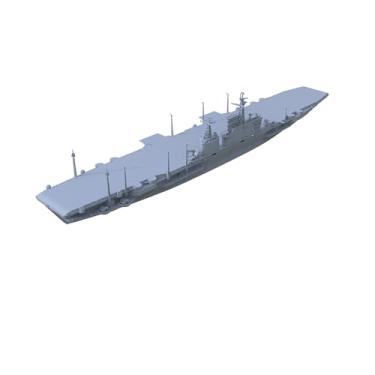 Imagem de MRY-SFW Kit de modelo militar 1/2000 Grã-Bretanha Malta-Class Aircraft Carrier HMS Malta R00 linha de água