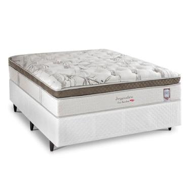 Imagem de Cama Box Herval Casal Imperatore, Molas Ensacadas, 73x138x188 cm