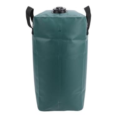 Imagem de Fabater Bolsa de água Com Dossel, Leve, Ajustável, 20l, para Barraca Pop Up, Gazebo, Acampamento, Caminhadas, Viagem, Tecido de Malha de Pvc 500d (Verde)