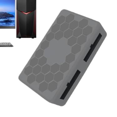 Imagem de Hub USB | Adaptador Multiportos 19 Pin | Hub USB Alimentado 5Gbps,Para Portáteis PC Telemóveis Monitores E Mesa