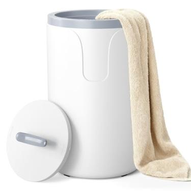 Imagem de KISSAIR Aquecedor de toalha grande de 20L para banheiro, balde de aquecedor de toalhas de aquecimento rápido, desligamento automático com temporizador, aquecedores de toalhas grandes para toalhas