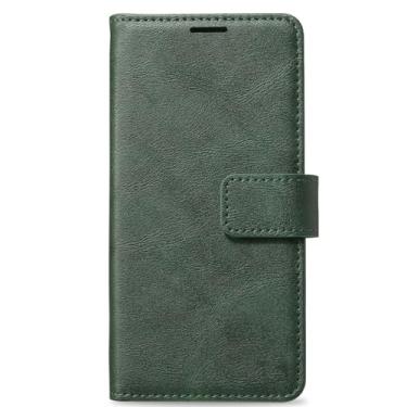 Imagem de Capa carteira para iPhone 16/16 plus/16 pro/16 pro max, com porta-cartão, capa magnética destacável de couro fólio