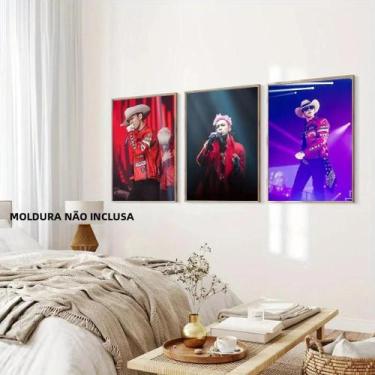 Imagem de Pôsteres De Arte De Parede Em Lona Do Grupo De Ídolos K-Pop Vintage Bi