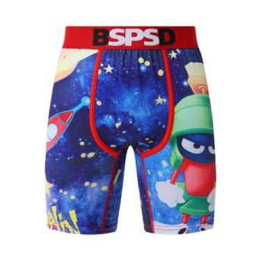 Imagem de Cuecas Boxer Impressas Sexy E Respiráveis Para Homens Tamanho plus Lin