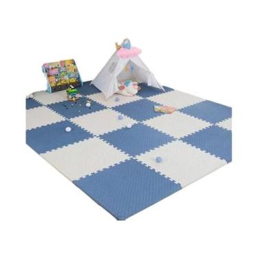 Imagem de Tapete De Atividades Para Bebês 8-16 Peças EVA Foam Brinquedos Educati