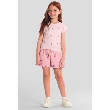 Imagem de Conjunto infantil menina de cerejas Mundi