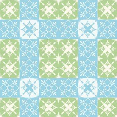 Imagem de Papel De Parede Infantil Azuleijo Português Faro