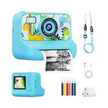 Imagem de Câmera Digital Infantil Com Lente Dupla 4000W 24 Polegadas 16X Zoom Im