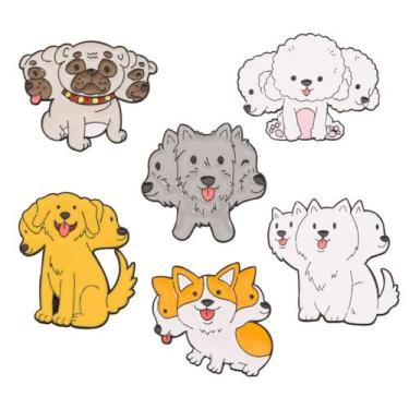 Imagem de Broche Pins Creative Dog Cartoon Animal Alloy - yiweisai