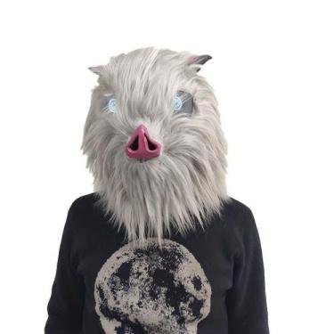 Imagem de Máscara de cosplay para porcos, Halloween, Carnaval, Páscoa, látex, ta